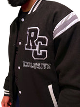 Load image into Gallery viewer, RC LIMITED Letterman Jacket - Black
