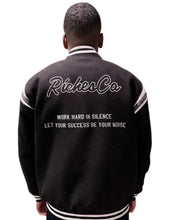 Load image into Gallery viewer, RC LIMITED Letterman Jacket - Black
